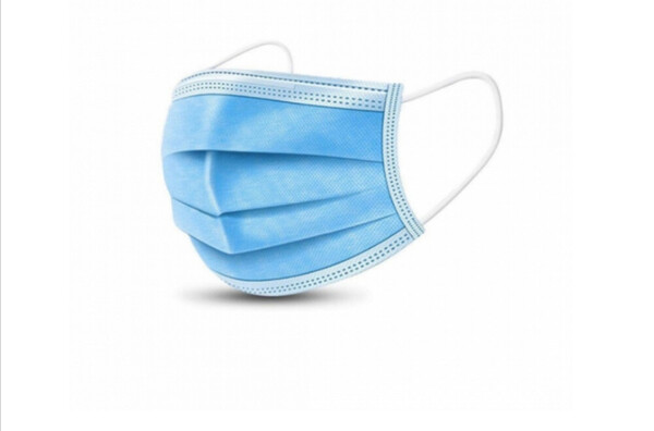 MASCARILLA QUIRURGICA IIR  3 CAPAS COLOR AZUL